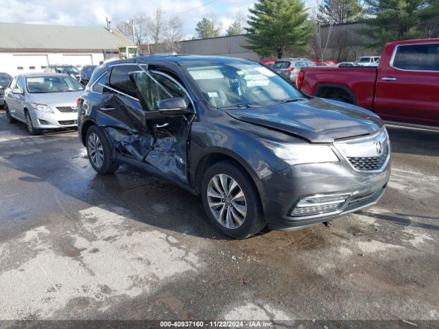 ACURA MDX 2015 5fryd4h49fb030483