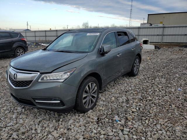 ACURA MDX TECHNO 2016 5fryd4h49gb002653