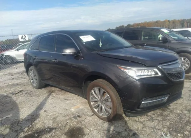 ACURA MDX 2016 5fryd4h49gb008257