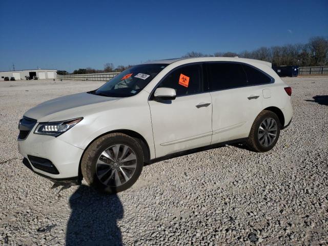 ACURA MDX TECHNO 2016 5fryd4h49gb008789