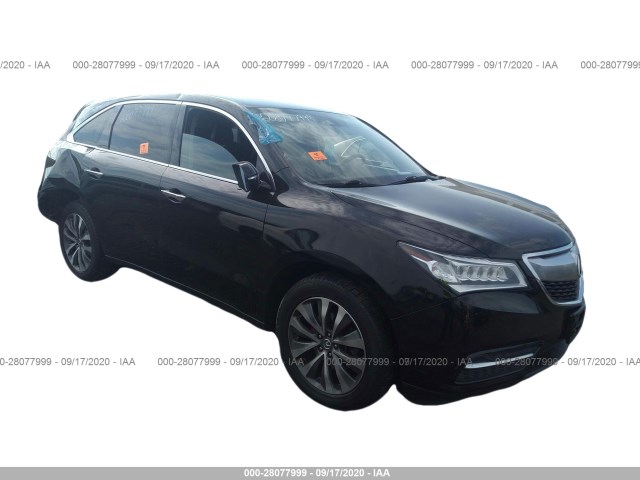 ACURA MDX 2016 5fryd4h49gb009232