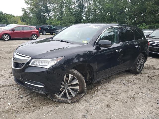 ACURA MDX TECHNO 2016 5fryd4h49gb009487