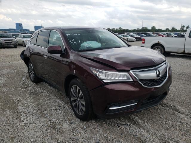 ACURA MDX TECHNO 2016 5fryd4h49gb013023