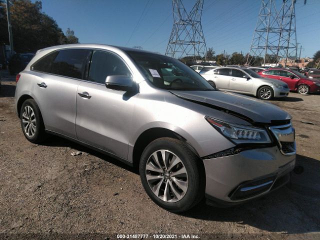 ACURA MDX 2016 5fryd4h49gb018903