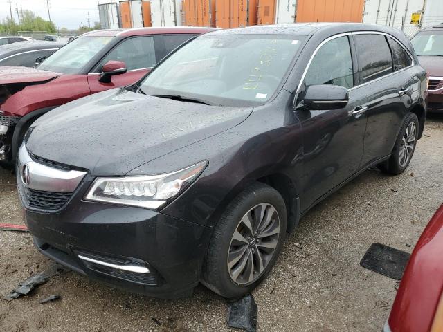 ACURA MDX TECHNO 2016 5fryd4h49gb024393