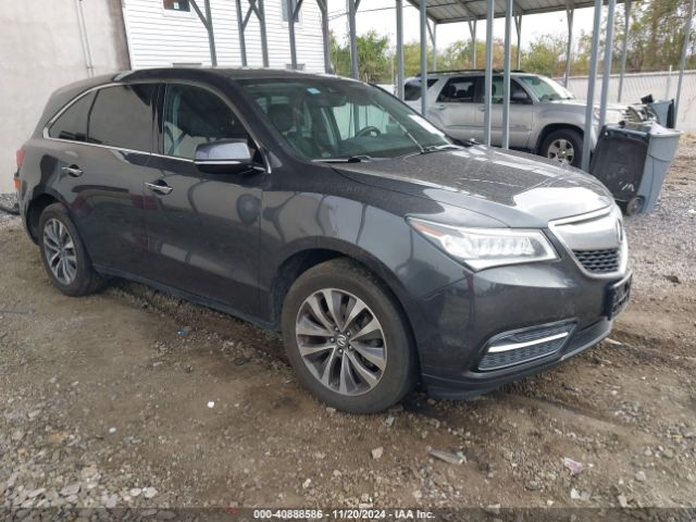 ACURA MDX 2016 5fryd4h49gb031313