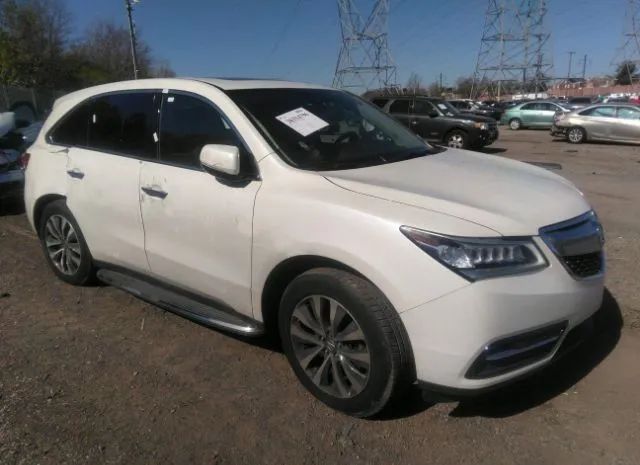 ACURA MDX 2016 5fryd4h49gb034745