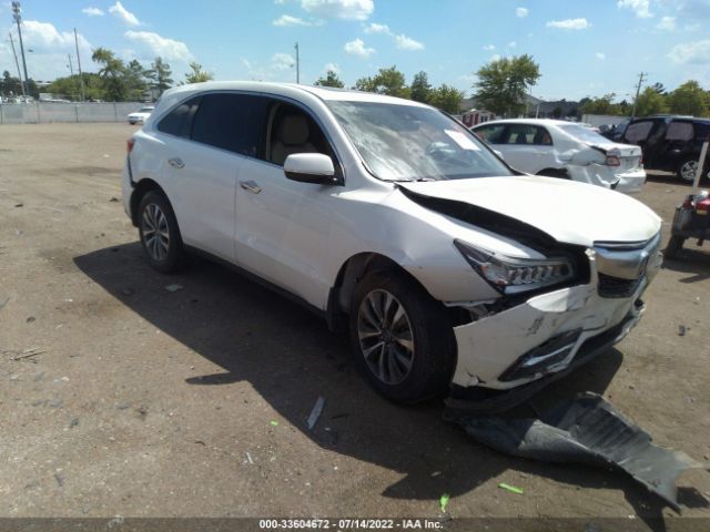 ACURA MDX 2016 5fryd4h49gb035426