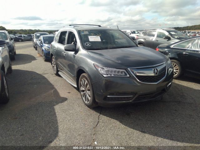 ACURA MDX 2016 5fryd4h49gb036737