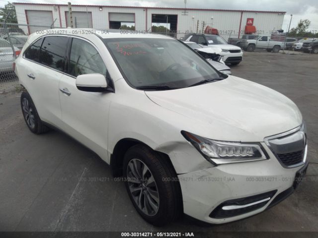 ACURA MDX 2016 5fryd4h49gb038102