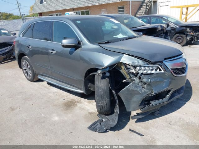 ACURA MDX 2016 5fryd4h49gb041307