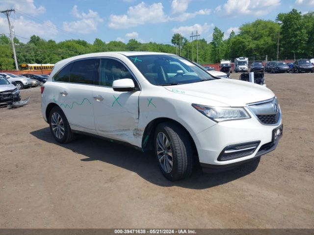 ACURA MDX 2016 5fryd4h49gb046832