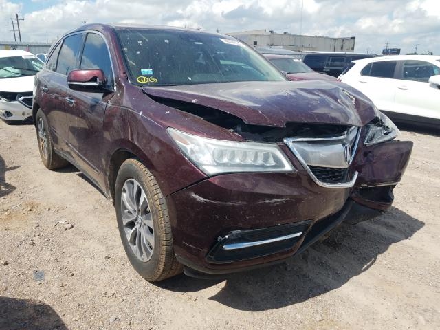 ACURA MDX 2016 5fryd4h49gb054610