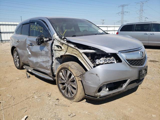 ACURA MDX TECHNO 2016 5fryd4h49gb056924