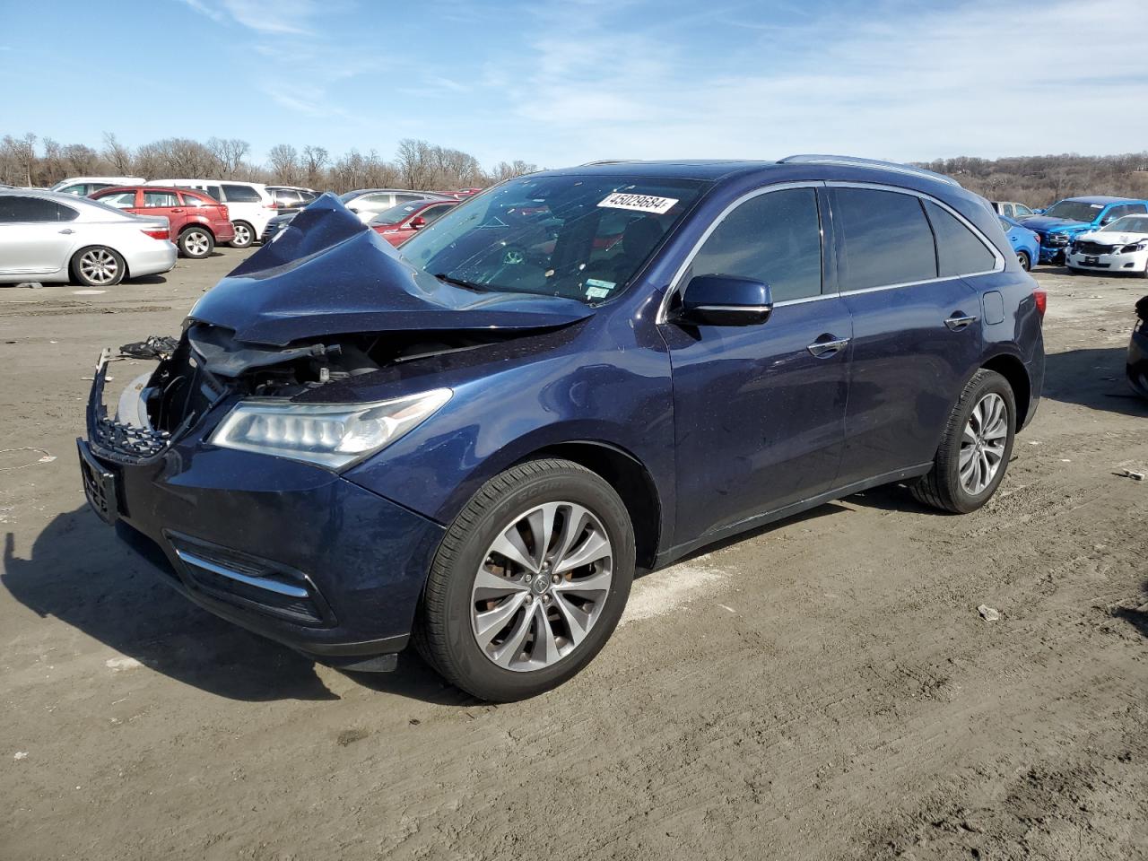 ACURA MDX 2016 5fryd4h49gb059824