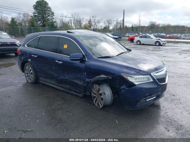 ACURA MDX 2016 5fryd4h49gb060892