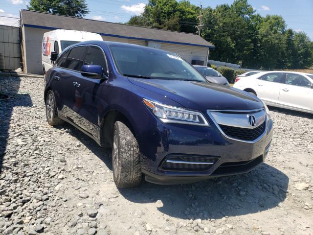 ACURA MDX 2016 5fryd4h49gb060911