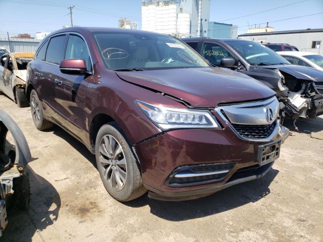 ACURA MDX TECHNO 2016 5fryd4h49gb062772