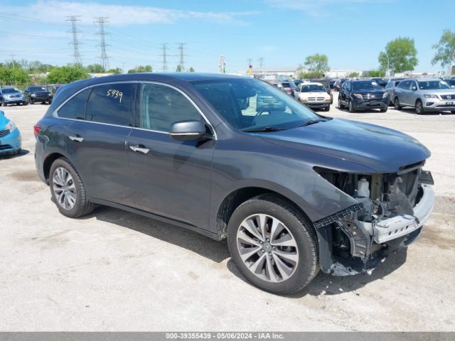 ACURA MDX 2014 5fryd4h4xeb001850