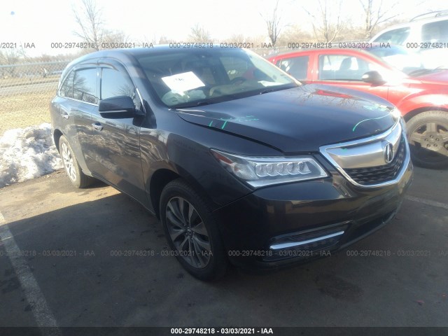 ACURA MDX 2014 5fryd4h4xeb006742