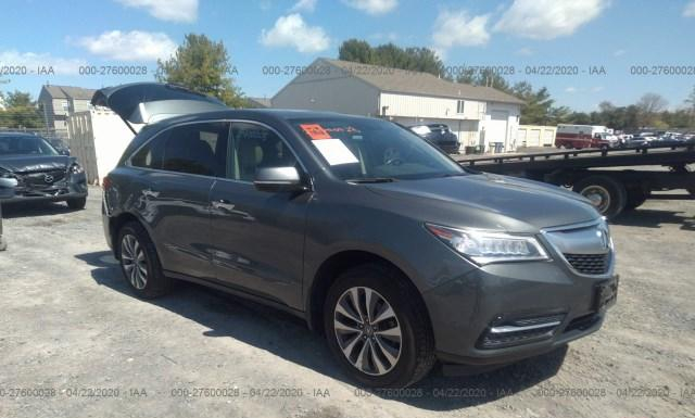 ACURA MDX 2014 5fryd4h4xeb008720