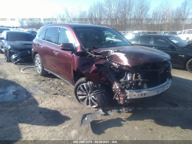 ACURA MDX 2014 5fryd4h4xeb009799