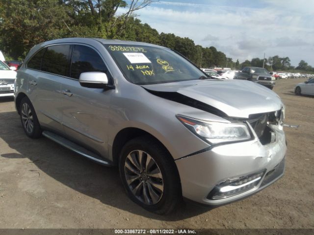 ACURA MDX 2014 5fryd4h4xeb014310