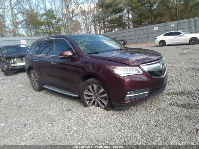 ACURA MDX 2014 5fryd4h4xeb018910