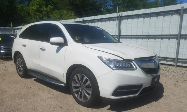 ACURA MDX 2014 5fryd4h4xeb019507