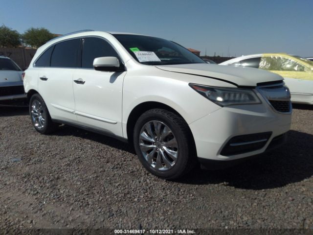 ACURA MDX 2014 5fryd4h4xeb020981