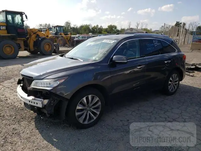 ACURA MDX 2014 5fryd4h4xeb021418