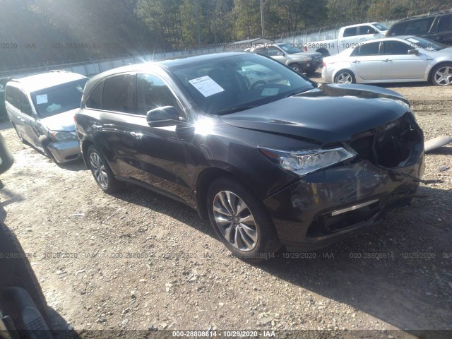 ACURA MDX 2014 5fryd4h4xeb026988