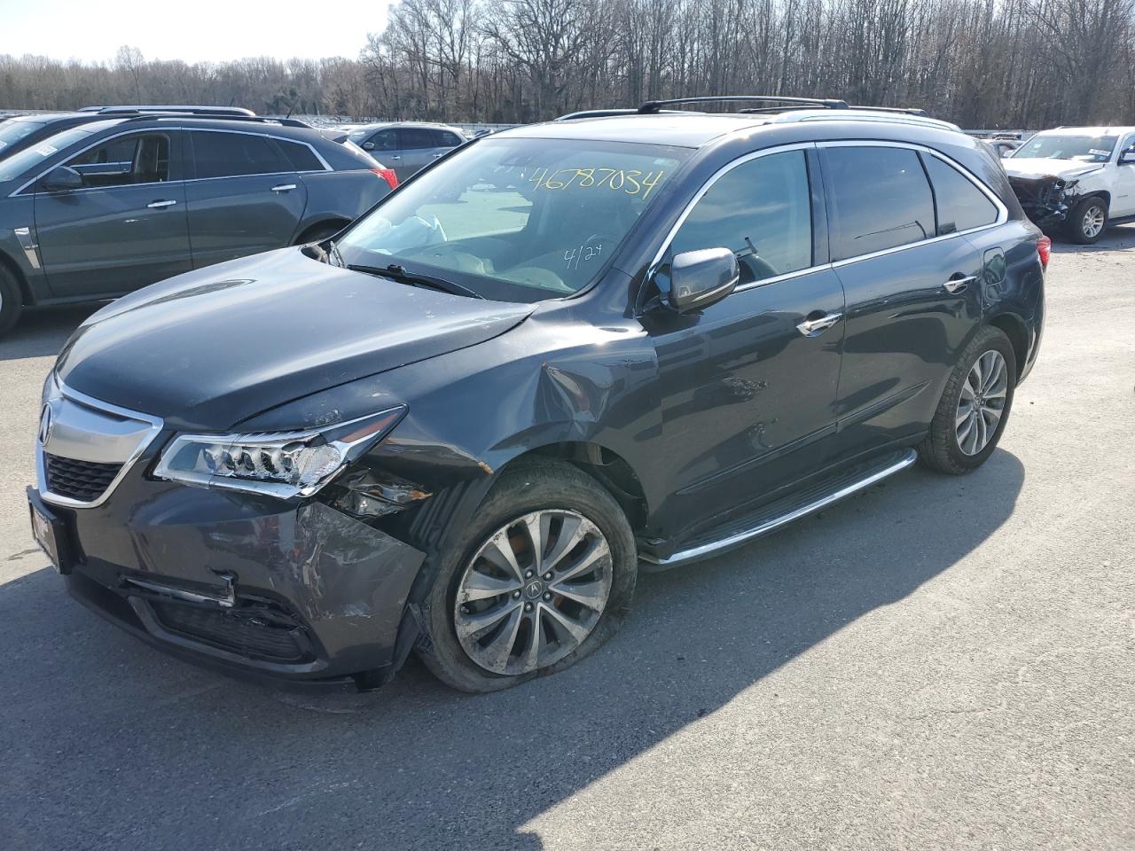 ACURA MDX 2014 5fryd4h4xeb030605