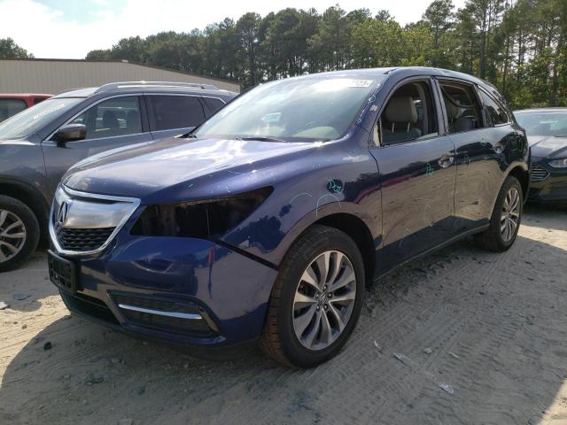 ACURA MDX TECHNO 2014 5fryd4h4xeb041085