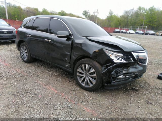 ACURA MDX 2014 5fryd4h4xeb042687