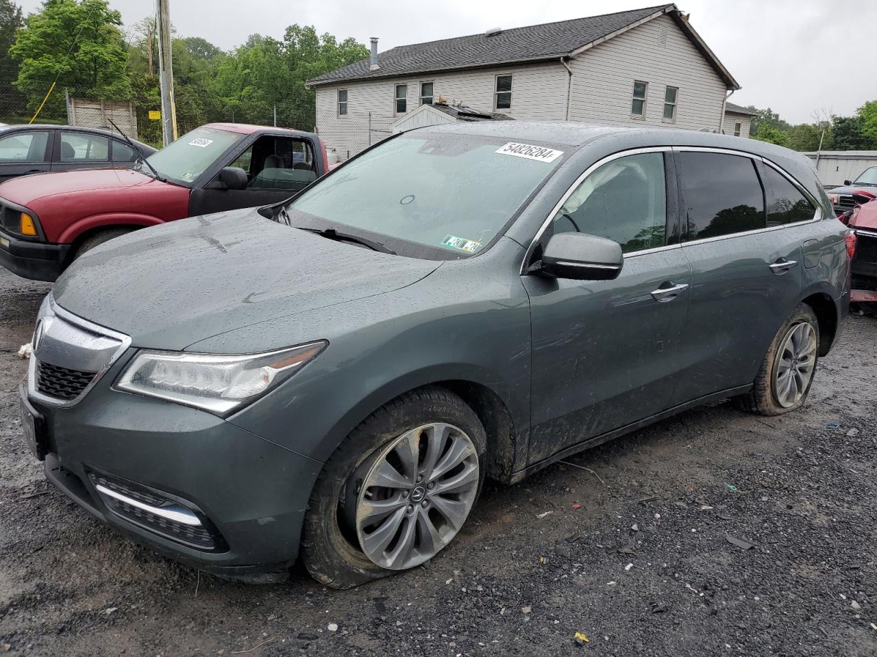 ACURA MDX 2014 5fryd4h4xeb049235