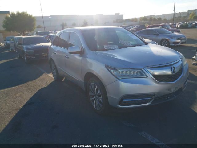 ACURA MDX 2015 5fryd4h4xfb002353