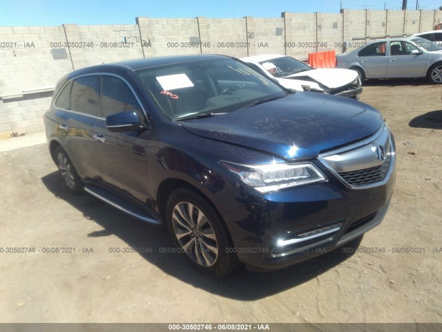 ACURA MDX 2015 5fryd4h4xfb013241