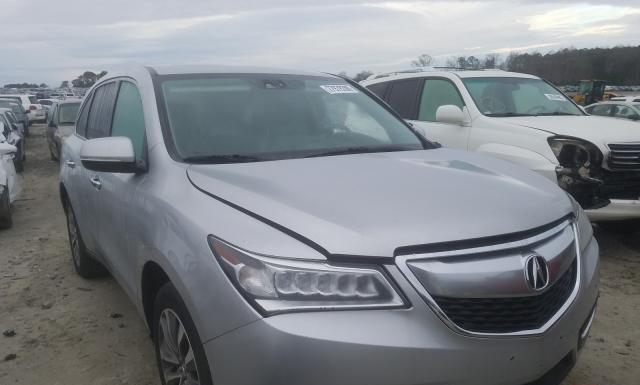 ACURA MDX 2015 5fryd4h4xfb013885