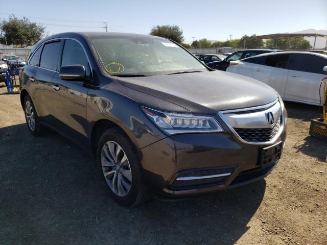 ACURA MDX TECHNO 2015 5fryd4h4xfb017547