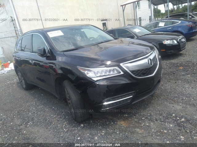 ACURA MDX 2015 5fryd4h4xfb018293