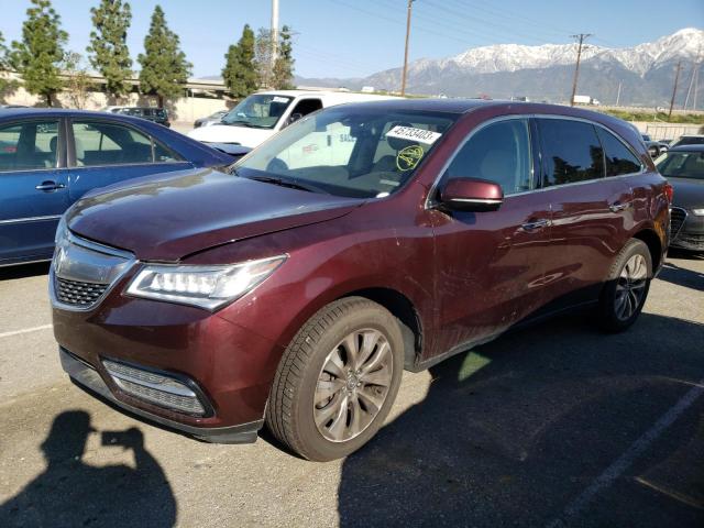 ACURA MDX TECHNO 2015 5fryd4h4xfb022196