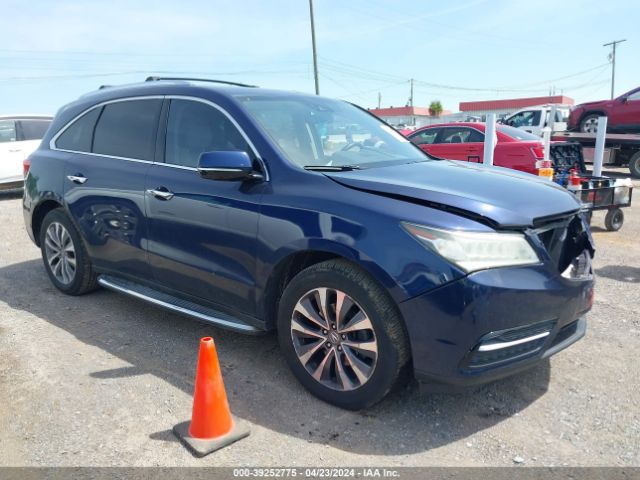 ACURA MDX 2016 5fryd4h4xgb002936