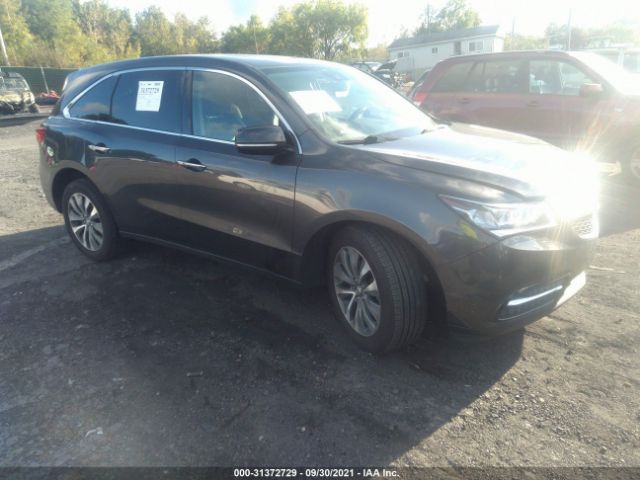 ACURA MDX 2016 5fryd4h4xgb006744