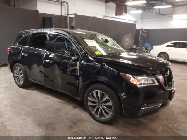 ACURA MDX 2016 5fryd4h4xgb012785