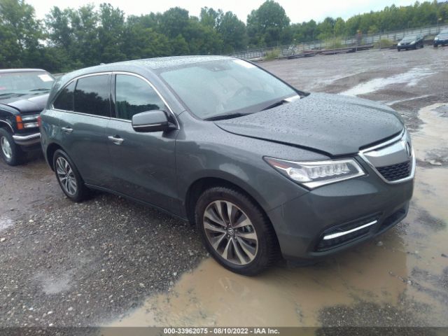 ACURA MDX 2016 5fryd4h4xgb013693