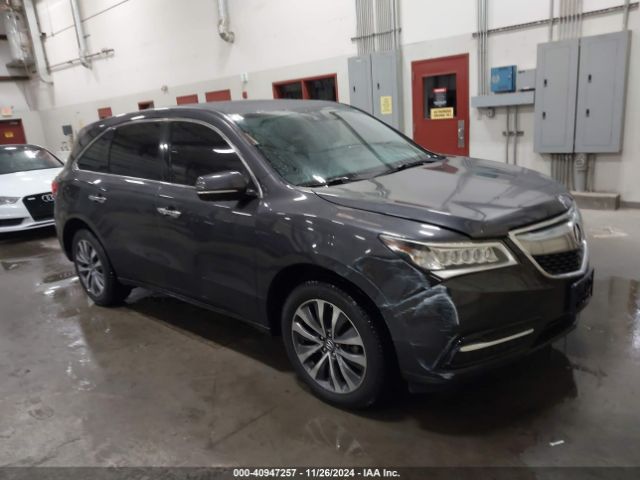 ACURA MDX 2016 5fryd4h4xgb017727