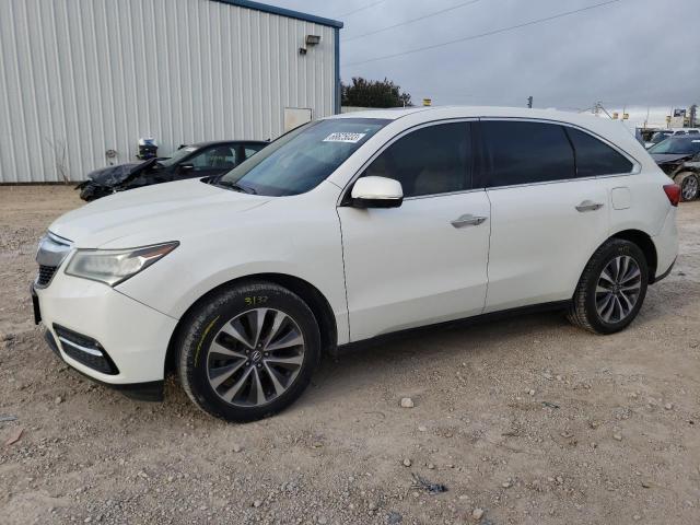 ACURA MDX 2016 5fryd4h4xgb019204