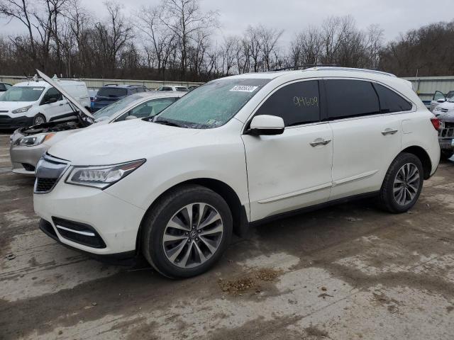 ACURA MDX 2016 5fryd4h4xgb019817