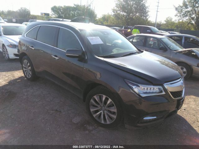 ACURA MDX 2016 5fryd4h4xgb030686